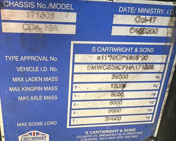 Картрайт SCV39A, об'ємом двигуна 0 л та пробігом 0 тис. км за 14900 $, фото 20 на Automoto.ua