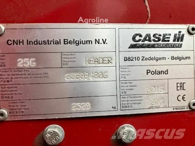 Кейс 6140 2016 в Полтаве на Automoto.ua Кейс 6140, объемом двигателя 0 л и пробегом 0 тыс. км за 159017 $, фото 18 на Automoto.ua