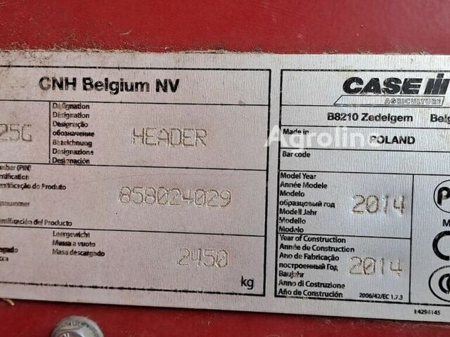 Кейс 7230, объемом двигателя 0 л и пробегом 0 тыс. км за 235730 $, фото 15 на Automoto.ua