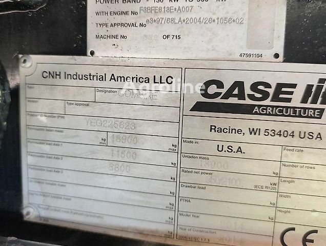 Кейс 8230, об'ємом двигуна 0 л та пробігом 0 тис. км за 146590 $, фото 5 на Automoto.ua