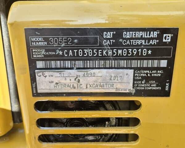Желтый Катерпиллер 305, объемом двигателя 0 л и пробегом 420 тыс. км за 43000 $, фото 1 на Automoto.ua