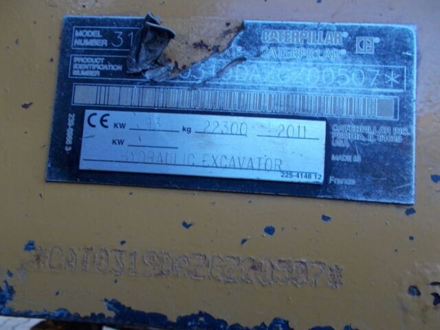 Катерпіллер 319DL, об'ємом двигуна 0 л та пробігом 0 тис. км за 79648 $, фото 13 на Automoto.ua