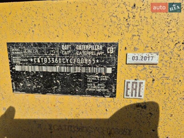 Желтый Катерпиллер 336, объемом двигателя 0 л и пробегом 0 тыс. км за 129000 $, фото 11 на Automoto.ua