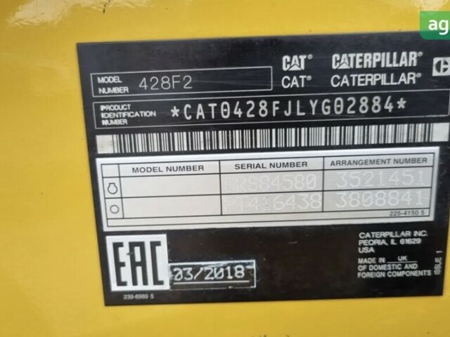 Катерпиллер 428 2018 в Чернигове на Automoto.ua Катерпиллер 428, объемом двигателя 0 л и пробегом 0 тыс. км за 50000 $, фото 2 на Automoto.ua