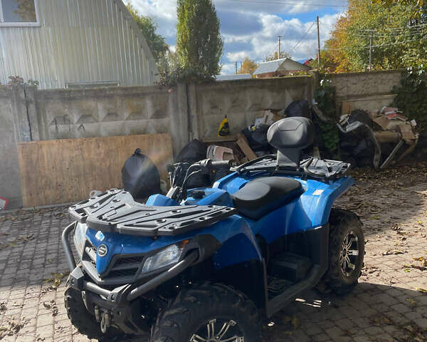 Синий СФ мото CForce 450L EPS, объемом двигателя 0.45 л и пробегом 3 тыс. км за 5000 $, фото 1 на Automoto.ua