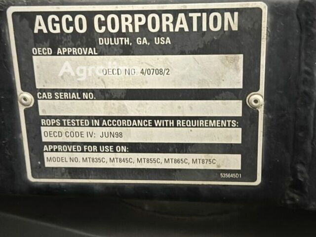 Жовтий Челленджер MT 865C, об'ємом двигуна 0 л та пробігом 0 тис. км за 174560 $, фото 8 на Automoto.ua