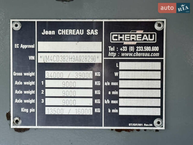 Белый Череау CD 382CHB, объемом двигателя 0 л и пробегом 0 тыс. км за 17000 $, фото 30 на Automoto.ua