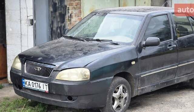 Чорний Чері А15, об'ємом двигуна 1.6 л та пробігом 180 тис. км за 1000 $, фото 1 на Automoto.ua