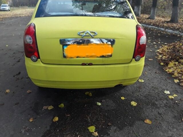 Желтый Чери A21, объемом двигателя 1.3 л и пробегом 159 тыс. км за 2200 $, фото 1 на Automoto.ua