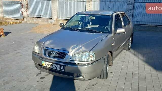 Бежевый Чери Амулет, объемом двигателя 1.6 л и пробегом 87 тыс. км за 2000 $, фото 4 на Automoto.ua