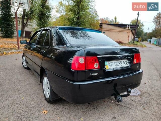 Чері Амулет 2007 у Дніпро (Дніпропетровську) на Automoto.ua Чорний Чері Амулет, об'ємом двигуна 1.6 л та пробігом 110 тис. км за 2000 $, фото 3 на Automoto.ua
