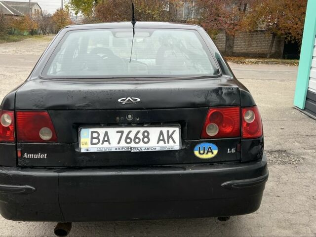 Черный Чери Амулет, объемом двигателя 1.6 л и пробегом 166 тыс. км за 600 $, фото 4 на Automoto.ua