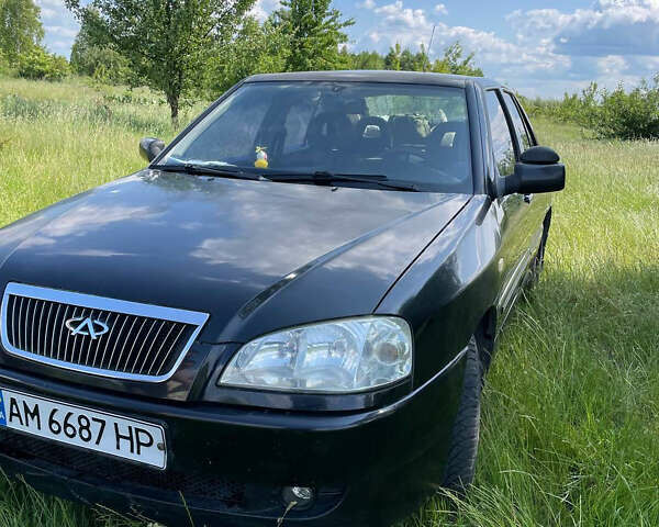 Черный Чери Амулет, объемом двигателя 1.6 л и пробегом 110 тыс. км за 1600 $, фото 1 на Automoto.ua