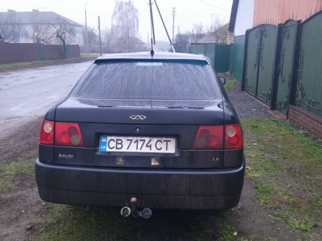 Чорний Чері Амулет, об'ємом двигуна 1 л та пробігом 200 тис. км за 1000 $, фото 4 на Automoto.ua