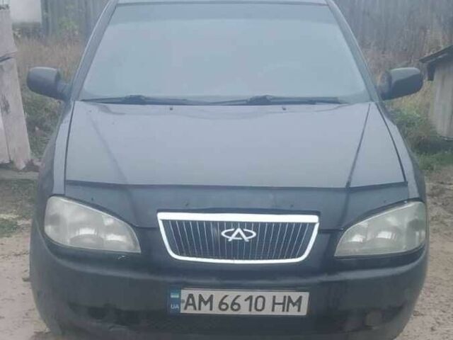 Черный Чери Амулет, объемом двигателя 1.6 л и пробегом 200 тыс. км за 1301 $, фото 1 на Automoto.ua