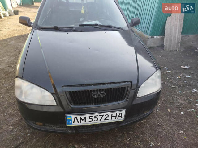 Черный Чери Амулет, объемом двигателя 1.6 л и пробегом 200 тыс. км за 1300 $, фото 2 на Automoto.ua