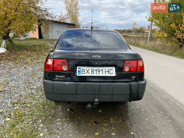 Чери Амулет 2008 в Изяслве на Automoto.ua Черный Чери Амулет, объемом двигателя 1.6 л и пробегом 220 тыс. км за 1250 $, фото 3 на Automoto.ua