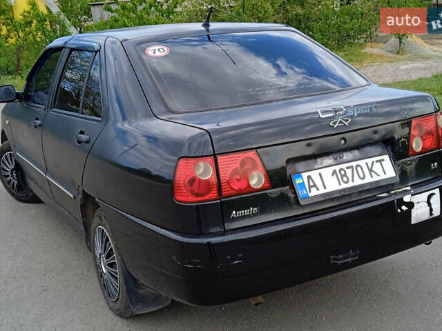 Черный Чери Амулет, объемом двигателя 1.6 л и пробегом 93 тыс. км за 1750 $, фото 1 на Automoto.ua