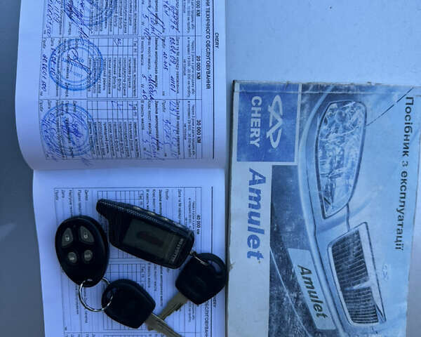 Серый Чери Амулет, объемом двигателя 1.6 л и пробегом 165 тыс. км за 2200 $, фото 16 на Automoto.ua