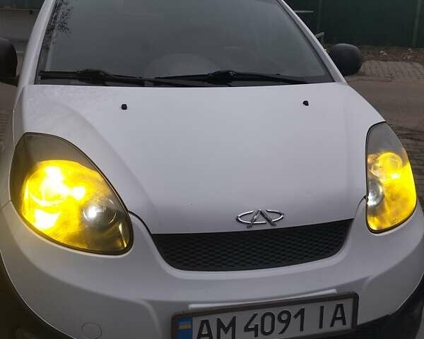 Белый Чери Бит, объемом двигателя 1.3 л и пробегом 122 тыс. км за 3500 $, фото 13 на Automoto.ua