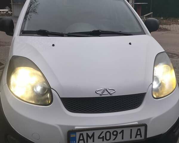 Белый Чери Бит, объемом двигателя 1.3 л и пробегом 122 тыс. км за 3500 $, фото 12 на Automoto.ua