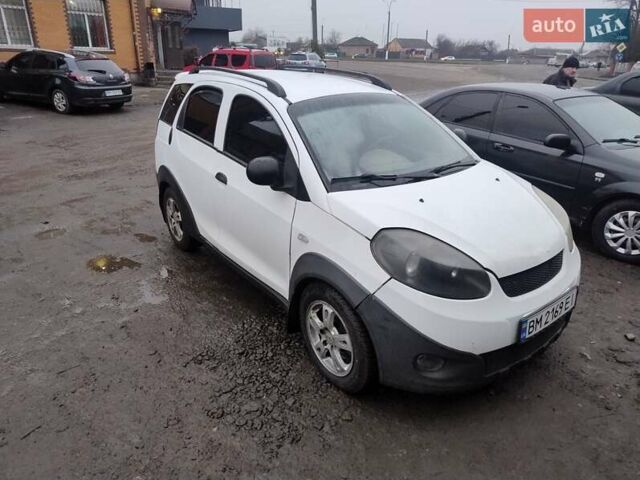 Белый Чери Бит, объемом двигателя 1.3 л и пробегом 150 тыс. км за 2700 $, фото 1 на Automoto.ua