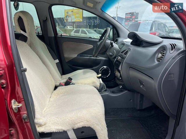Красный Чери Бит, объемом двигателя 1.3 л и пробегом 188 тыс. км за 3290 $, фото 3 на Automoto.ua