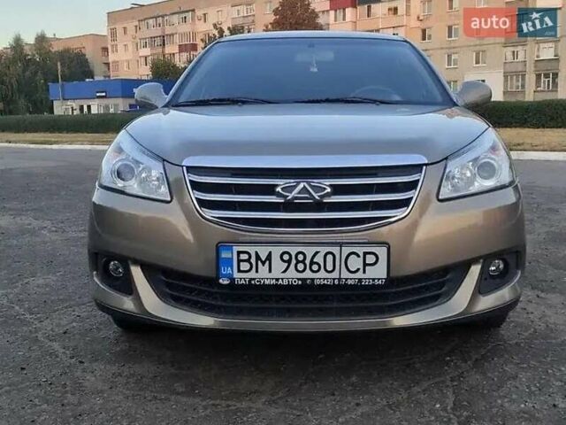 Бежевый Чери Е5, объемом двигателя 1.5 л и пробегом 77 тыс. км за 4000 $, фото 7 на Automoto.ua