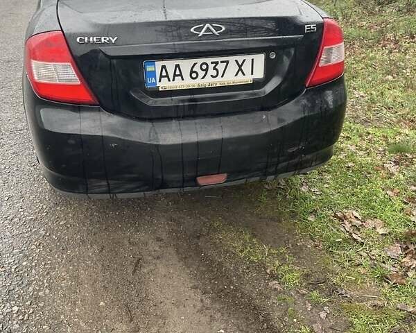 Черный Чери Е5, объемом двигателя 1.5 л и пробегом 200 тыс. км за 1800 $, фото 1 на Automoto.ua