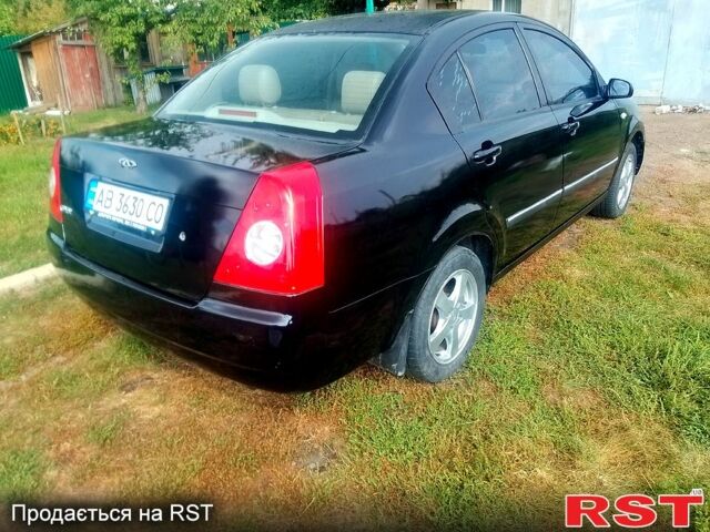 Черный Чери Элара, объемом двигателя 2 л и пробегом 240 тыс. км за 2000 $, фото 3 на Automoto.ua