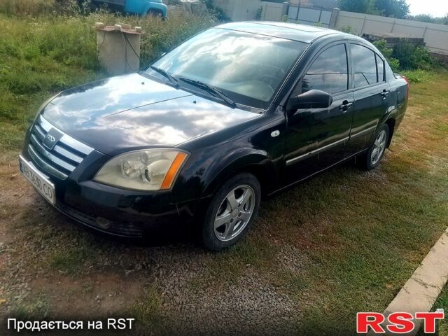 Черный Чери Элара, объемом двигателя 2 л и пробегом 240 тыс. км за 2000 $, фото 1 на Automoto.ua