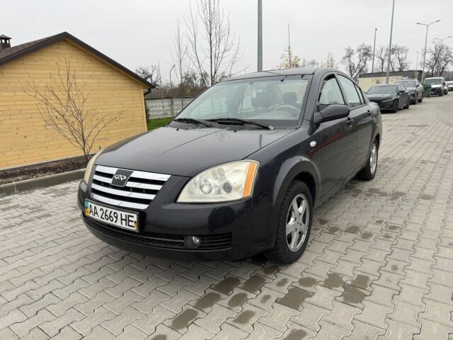 Черный Чери Элара, объемом двигателя 2 л и пробегом 177 тыс. км за 2400 $, фото 7 на Automoto.ua