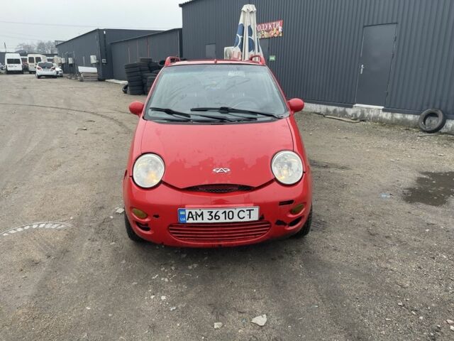 Красный Чери Джагги, объемом двигателя 1.1 л и пробегом 145 тыс. км за 1300 $, фото 1 на Automoto.ua