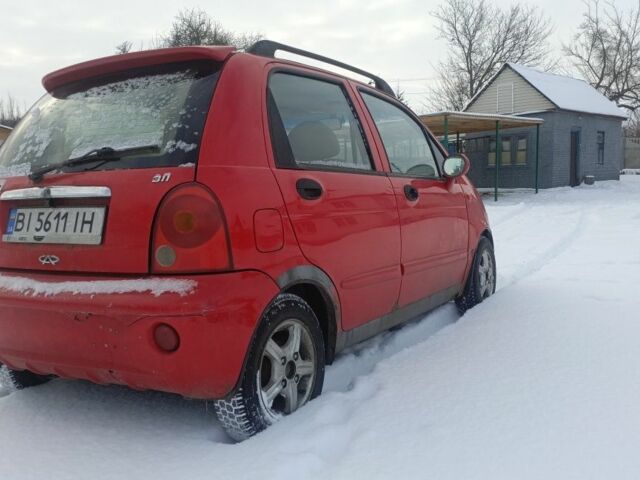 Червоний Чері Джаггі, об'ємом двигуна 1.1 л та пробігом 333 тис. км за 1500 $, фото 3 на Automoto.ua