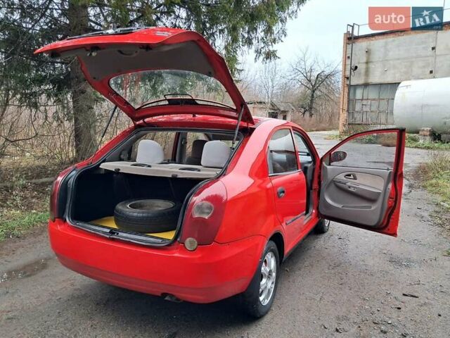 Красный Чери Джагги, объемом двигателя 1.3 л и пробегом 230 тыс. км за 1699 $, фото 14 на Automoto.ua