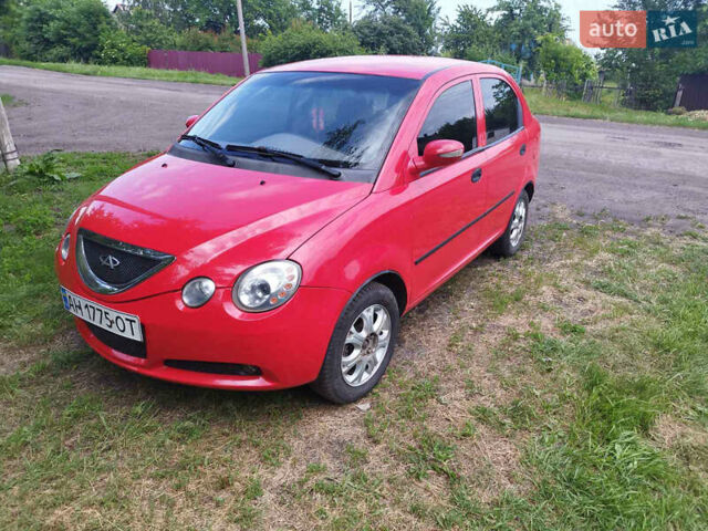 Красный Чери Джагги, объемом двигателя 1.3 л и пробегом 143 тыс. км за 2100 $, фото 1 на Automoto.ua