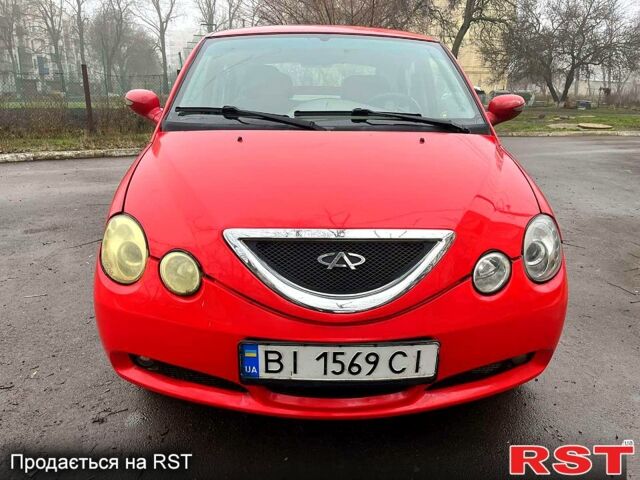 Красный Чери Джагги, объемом двигателя 1.3 л и пробегом 112 тыс. км за 1800 $, фото 1 на Automoto.ua