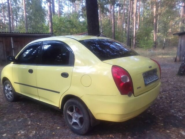 Желтый Чери Джагги, объемом двигателя 1.3 л и пробегом 150 тыс. км за 1600 $, фото 5 на Automoto.ua