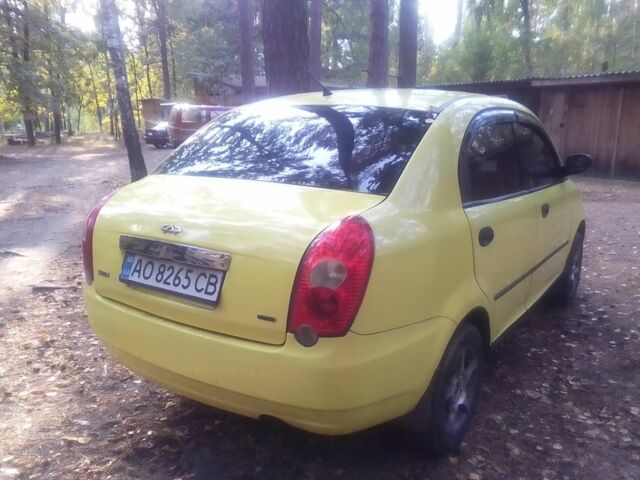 Желтый Чери Джагги, объемом двигателя 1.3 л и пробегом 150 тыс. км за 1600 $, фото 7 на Automoto.ua