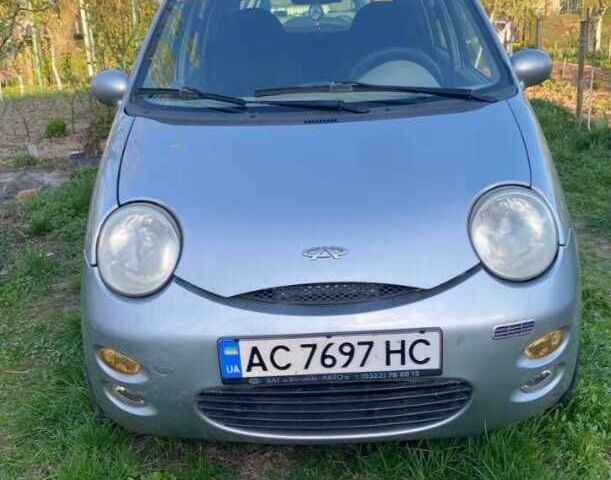 Серый Чери Джагги, объемом двигателя 1.1 л и пробегом 44 тыс. км за 2450 $, фото 2 на Automoto.ua