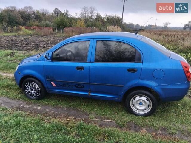 Синий Чери Джагги, объемом двигателя 1.3 л и пробегом 140 тыс. км за 800 $, фото 4 на Automoto.ua