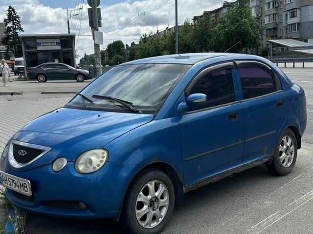 Синий Чери Джагги, объемом двигателя 1.3 л и пробегом 160 тыс. км за 900 $, фото 3 на Automoto.ua
