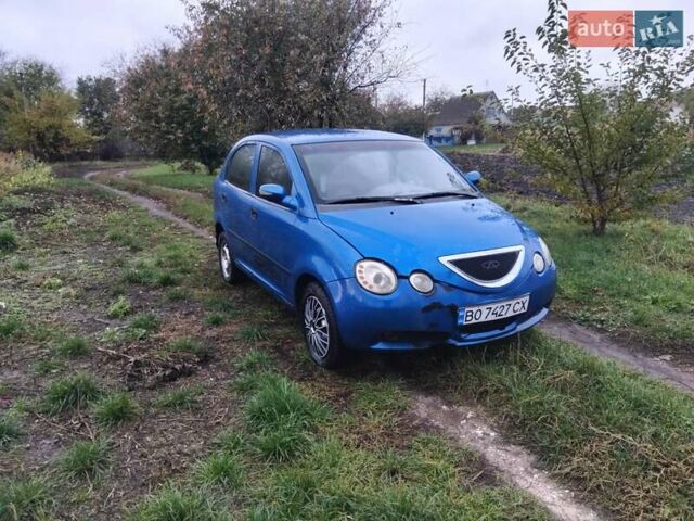 Синий Чери Джагги, объемом двигателя 1.3 л и пробегом 140 тыс. км за 800 $, фото 7 на Automoto.ua