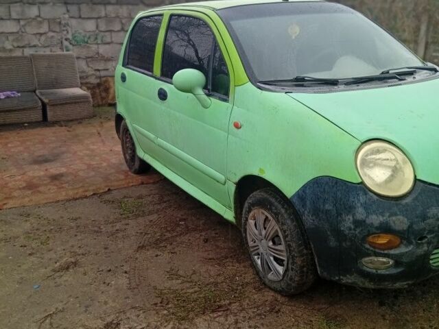 Зеленый Чери Джагги, объемом двигателя 0.8 л и пробегом 3 тыс. км за 950 $, фото 1 на Automoto.ua