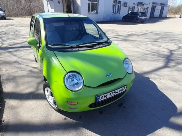 Чери Джагги 2008 в Коростене на Automoto.ua Зеленый Чери Джагги, объемом двигателя 1.1 л и пробегом 128 тыс. км за 2200 $, фото 1 на Automoto.ua