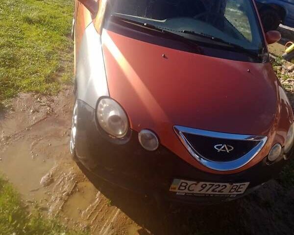 Оранжевый Чери Джагги, объемом двигателя 1.3 л и пробегом 210 тыс. км за 1200 $, фото 3 на Automoto.ua