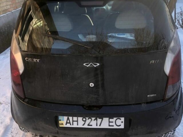Чорний Чері Кімо, об'ємом двигуна 1.3 л та пробігом 17 тис. км за 1750 $, фото 1 на Automoto.ua