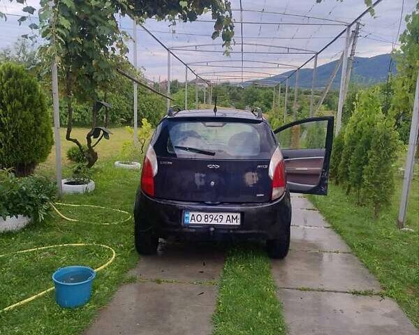Чорний Чері Кімо, об'ємом двигуна 1.3 л та пробігом 143 тис. км за 1800 $, фото 6 на Automoto.ua