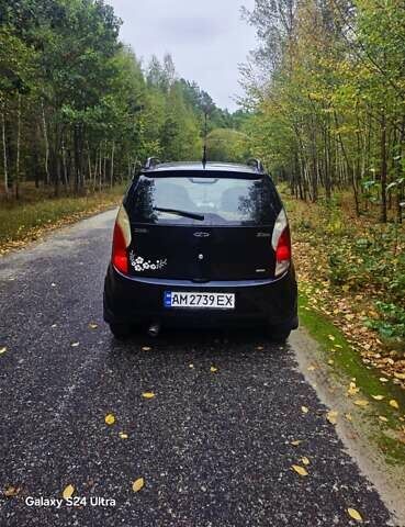 Чорний Чері Кімо, об'ємом двигуна 1.3 л та пробігом 170 тис. км за 2235 $, фото 1 на Automoto.ua