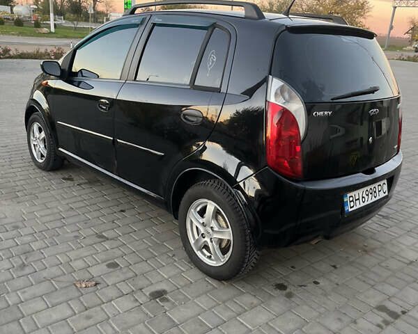 Черный Чери Кимо, объемом двигателя 1.3 л и пробегом 124 тыс. км за 2700 $, фото 3 на Automoto.ua